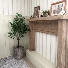 Faux Weeping Fig Tree In Pot