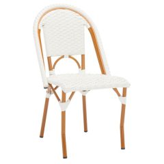 Faux Wicker Outdoor Chair Set of 2