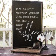 Inspirational Coffee Wall Decor