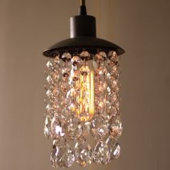 Metal Pendant Light | Crystal Pendant Lights | Mini Chandelier