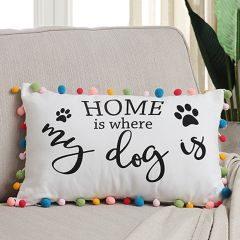 Where My Dog Is Pillow