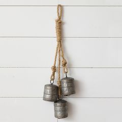Bells On Rope Door Hanger
