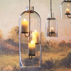 Hanging Triple Candle Lantern