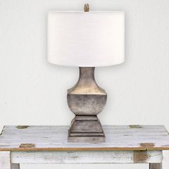 Classic Mango Wood Table Lamp
