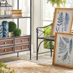 Fern Leaf Framed Wall Print Set of 2