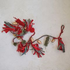 Festive Bells and Tassels Garland
