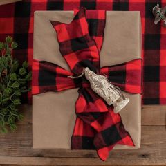Festive Buffalo Check Ribbon