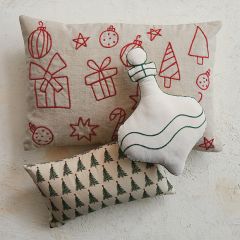 Festive Christmas Accent Pillow Collection