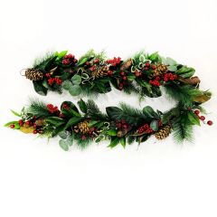 Festive Holiday Decorative Garland