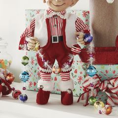 Festive Holiday Ornament Garland