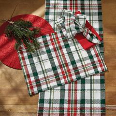 Festive Holiday Plaid Placemat