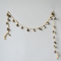 Festive Mercury Glass Ornament Garland