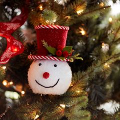 Festive Snowman Head