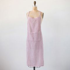 Festive Stripe Cotton Apron