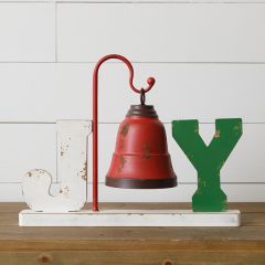 Festive Tabletop JOY With Bell