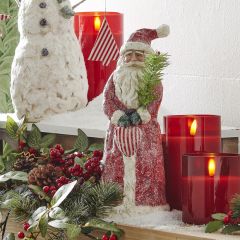 Festive Tabletop Santa Figurine
