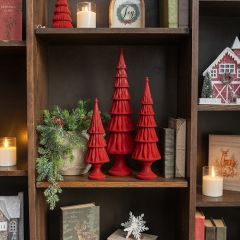 Festive Tiered Tabletop Tree One of Each