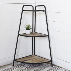 Tiered Corner Display Shelf
