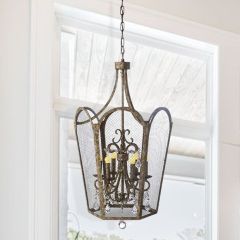 Regal French Farmhouse Chandelier