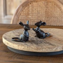 Field Mice Figurines Set of 2