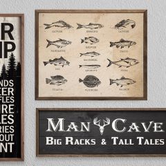 Fish Species Framed Wall Art