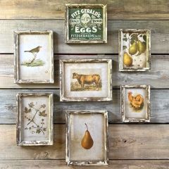 Fitzgeralds Fancy Ranch Wall Print Set of 7