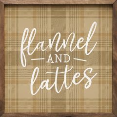 Flannel And Lattes Wall Decor