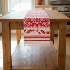 Floral Folk Art Table Runner