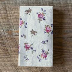 Floral Paper Dinner Napkins