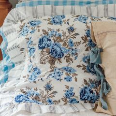 Floral With Ruffle Sham