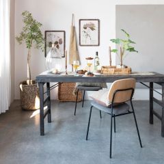 Folding Reclaimed Wood Table