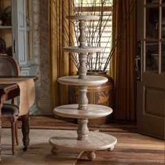 Footed 5 Tier Etagere