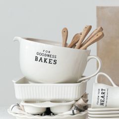 For Goodness Bakes Batter Bowl With Handle