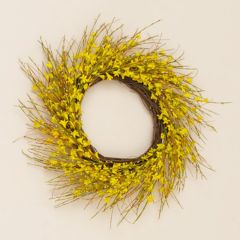 Forsythia Twig Wreath