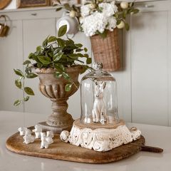 Found Wood Cutting Board With Handle