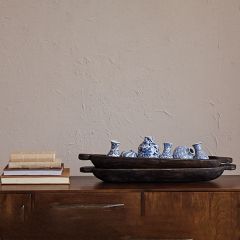 Found Wood Garden Trug With Handles