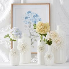 Framed Blue Florals Wall Print Set of 2