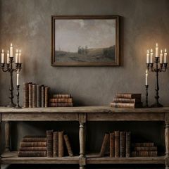 Framed English Landscape Print