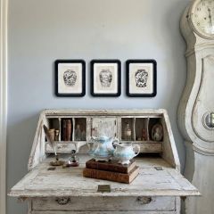 Framed Floating Vase Print Set of 3