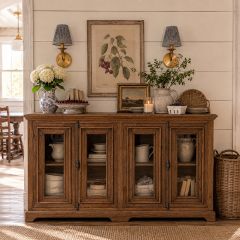 Framed Glass Door Sideboard