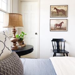 Framed Horse Prints Set of 2