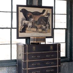 Framed House Dogs Print