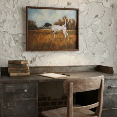 Framed Pointer Dog Wall Art