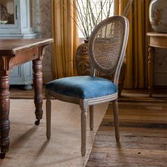 French Charms Round Back Dining Chair