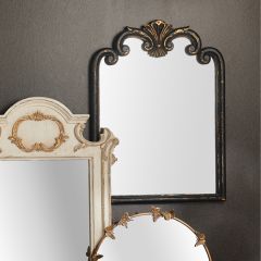 French Country Accents Distressed Wall Mirror