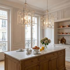 French Country Cottage Pavillion Chandelier