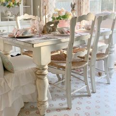French Country Farmhouse Side Chair