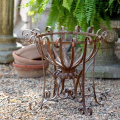 French Country Scrolled Urn Planter