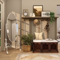 French Country Standing Mirror