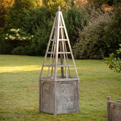 French Country Trellis Planter